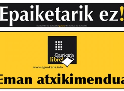 Gaur erabakiko da Egunkaria epaitu ala ez