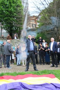 Gaur hasi da Untzaga plaza Memoria Demokratikoaren Leku izendatzeko prozesua