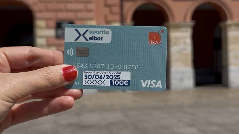 Gaur hasiko da Eibarko dendetan deskontuekin erosteko bonuen kanpaina berria