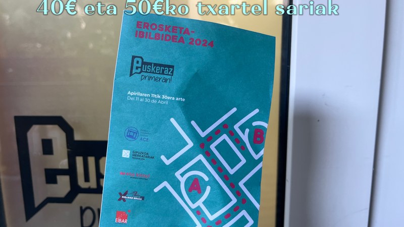 Gaur hasten da erosketen ibilbidea