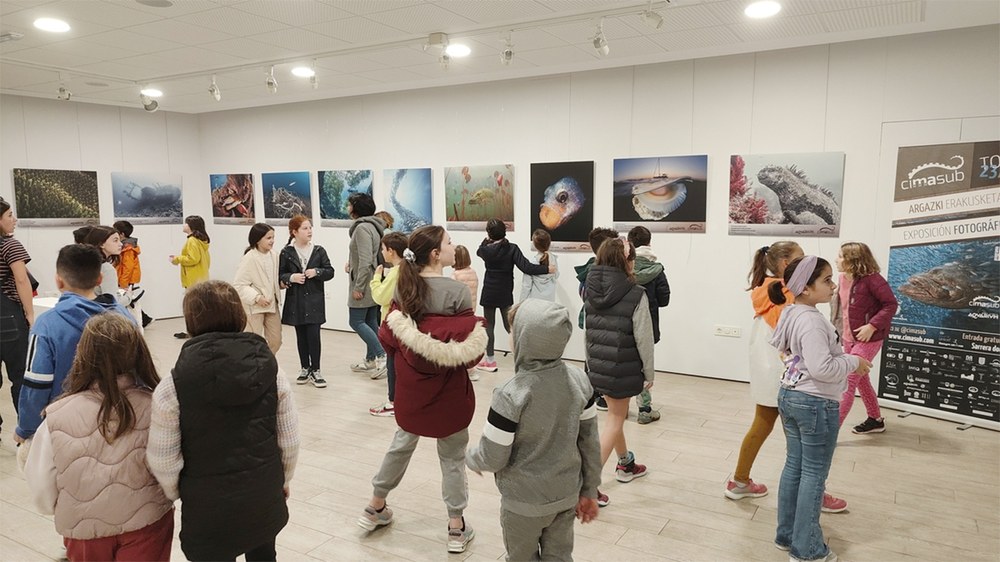 Gaur inauguratuko diren bi argazki erakusketekin hasiko da Nazioarteko Itsaspeko Zinema Zikloaren Eibarko Tourra