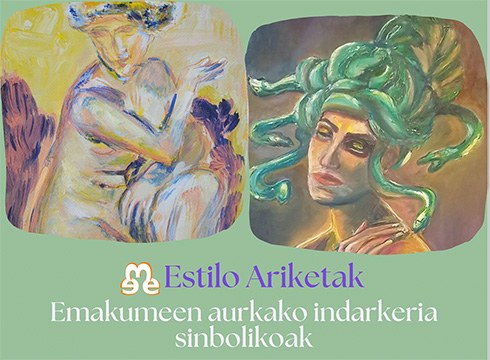 Gaur inauguratuko dute Josune Arangurenen "Emakumeen aurkako indarkeria sinbolikoak" erakusketa, Andretxean