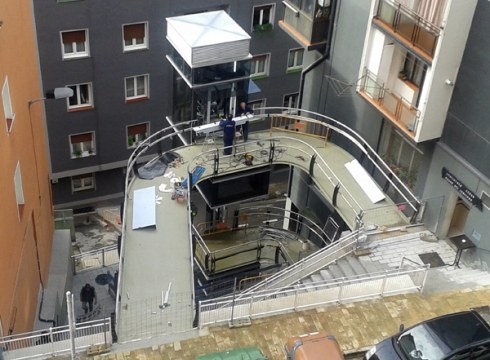 Gaur inauguratuko dute Txaltxa Zelai eta Urki bitarteko igogailua