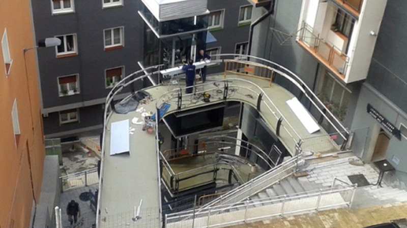 Gaur inauguratuko dute Txaltxa Zelai eta Urki bitarteko igogailua