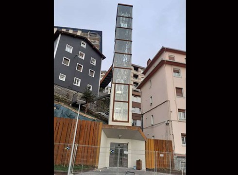 Gaur ipini dute martxan Amañako igogailua