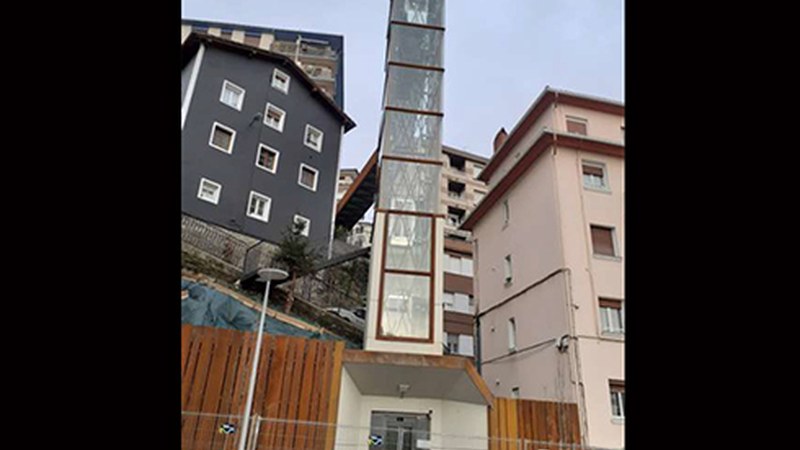 Gaur ipini dute martxan Amañako igogailua