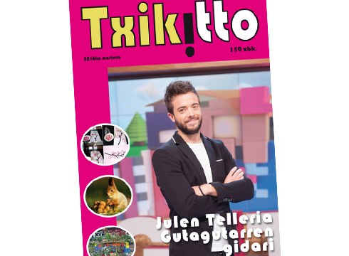 Gaur iritsi da Txikitto! hilabetekaria Eibarko lehen hezkuntzako ikastetxeetara