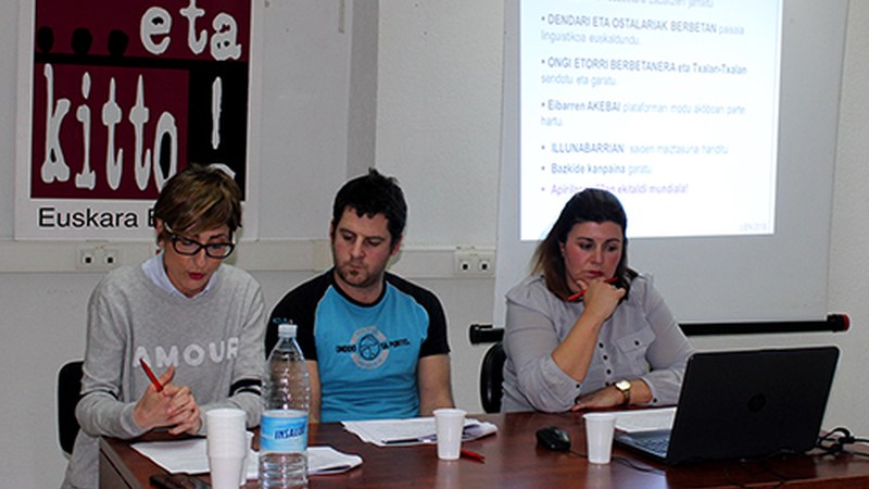 Gaur izan da ...eta kitto! Euskara Elkartearen urteko batzarra