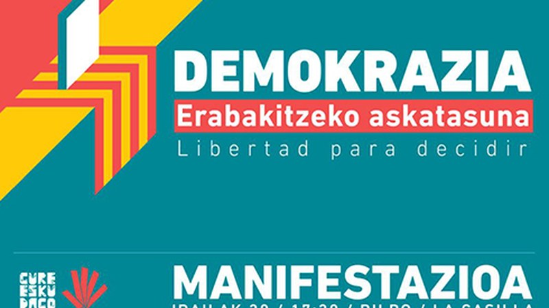 Gaur jasoko dituzte Bilboko manifestaziorako Gure Esku Dagok antolatu duen autobuserako zerrendak