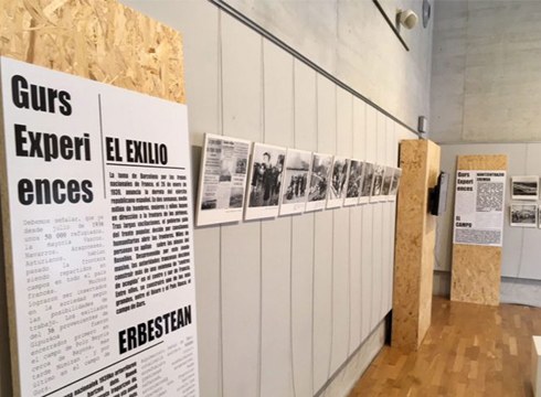 Gaur zabalduko dute Gurs experience’ erakusketa Portalean