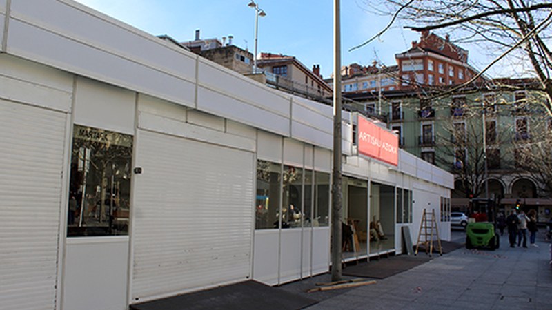 Gaur zabalduko ditu ateak Eibart Gabonetako Artisau Azokak