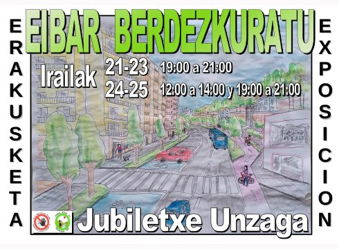Gaur zabalduko dute "Eibar berdezkuratu!" erakusketa Untzagako jubilatu etxean