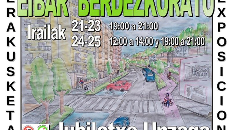 Gaur zabalduko dute "Eibar berdezkuratu!" erakusketa Untzagako jubilatu etxean