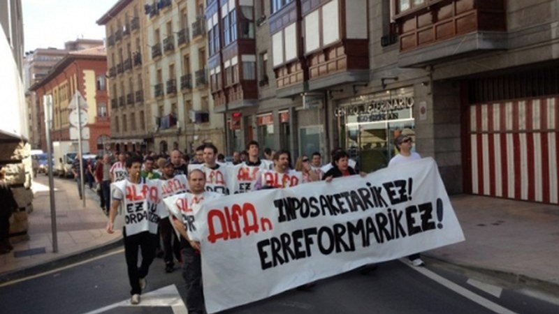 Gaurko eta biharko greba deitu dute Alfako beharginek