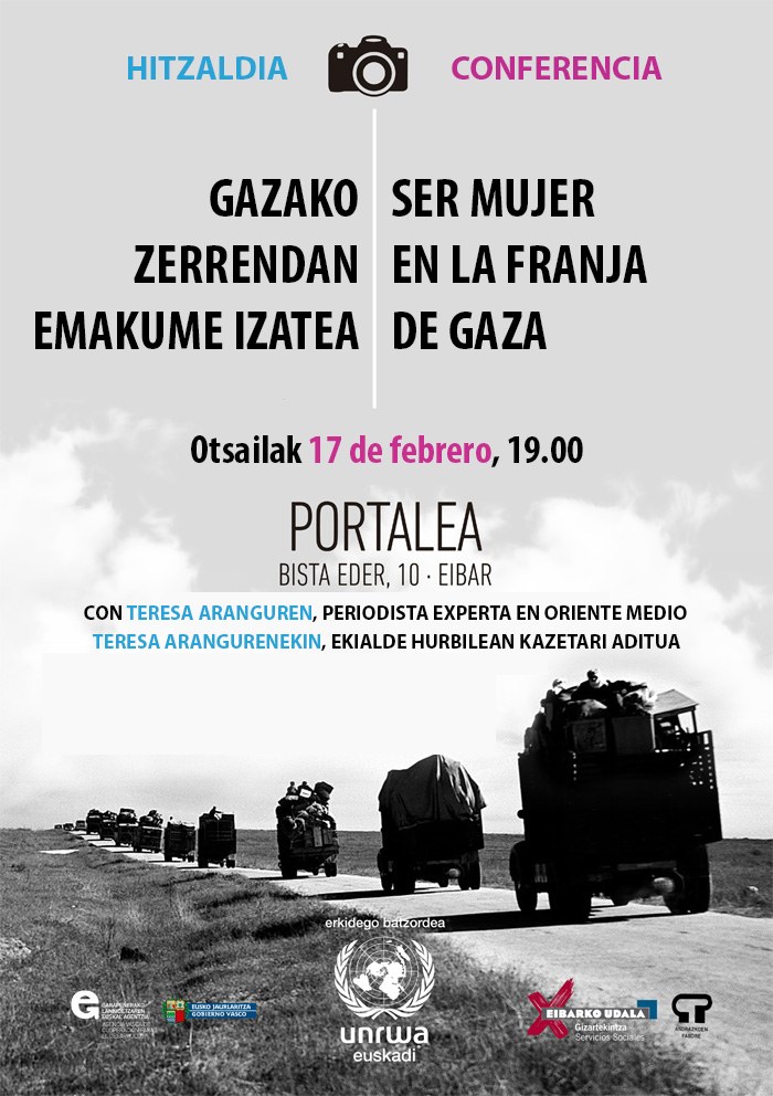 "Gazako zerrendan emakume izatea" hitzaldia