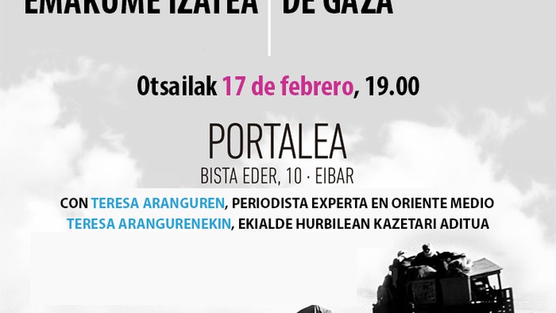 "Gazako zerrendan emakume izatea" hitzaldia