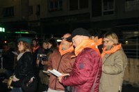 Gaztañerre ospatzeko ohiturari eutsi diote eibartar askok aurten ere