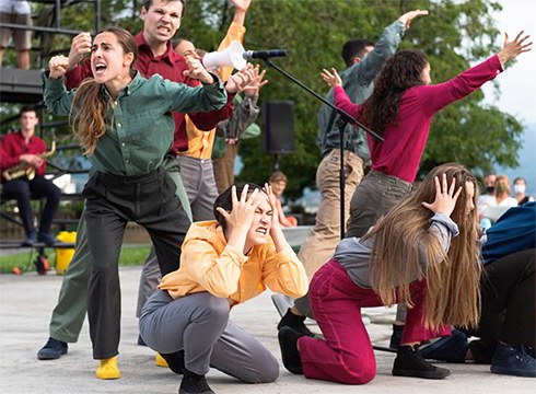 "Gazte" antzerki-dantza ikuskizuna aurkeztuko dute zapatu arratsaldean Errebalen