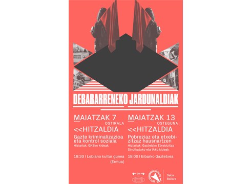 Gazte Koordinadora Sozialistak ‘Debabarreneko jardunaldiak’ egingo ditu maiatzean