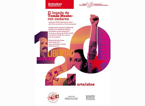 “Gazte sozialisten 120 urte” erakusketa zabalduko dute gaur Eibarko Sozialisten egoitzan