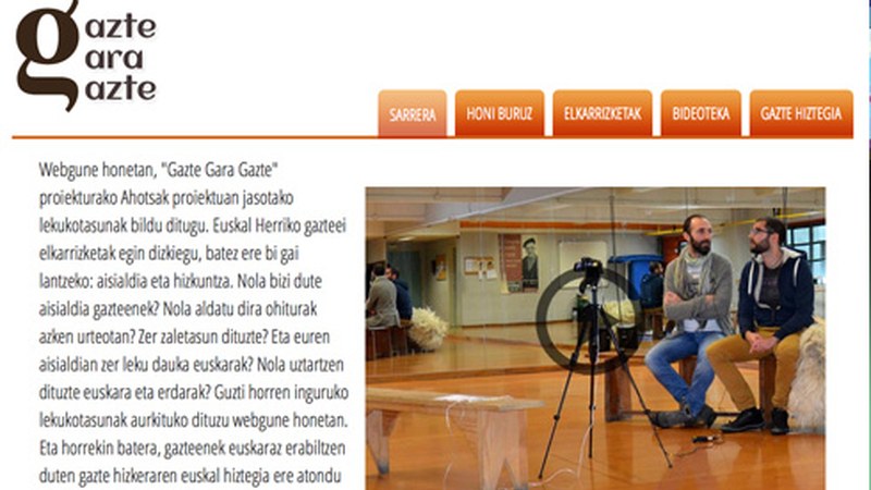 Gazteen ahotsak sarean