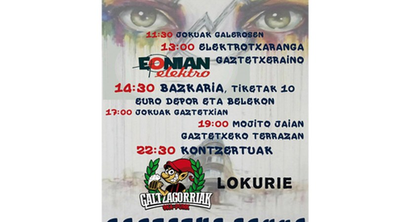 Gaztetxe eguna ospatuko dute bihar Gazte Asanbladakoek