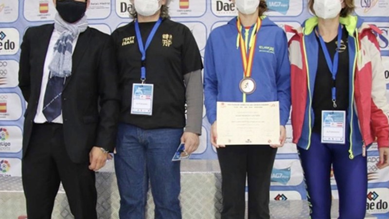 Geaxi Moredak bi podium eskuratu ditu Espainiako Wu-Shu txapelketan