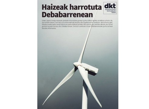 [GEHIGARRI BEREZIA] Haizeak harrotuta Debabarrenean