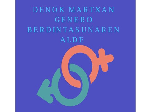 Genero Berdintasunaren Aldeko I. Martxa martxoaren 12an