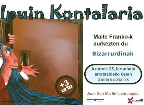 Genero bortizkeriaren kontrako ipuinak bihar liburutegian