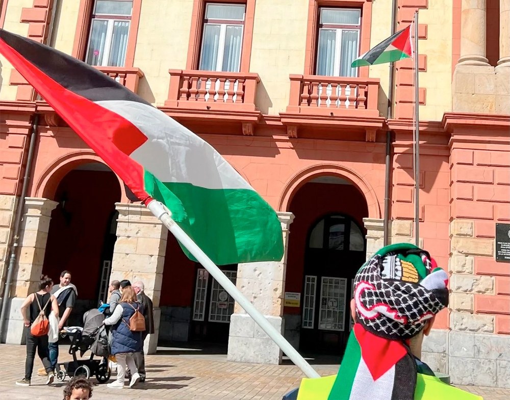 Gernika-Palestina elkarteak astelehenean elkarretaratzera deitu ditu herritar guztiak