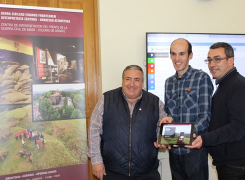Gerra Zibileko Eibarko Frontearen Interpretazio Zentroa ezagutzera emateko ekimen berriak