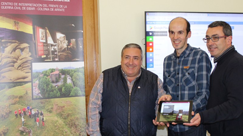 Gerra Zibileko Eibarko Frontearen Interpretazio Zentroa ezagutzera emateko ekimen berriak