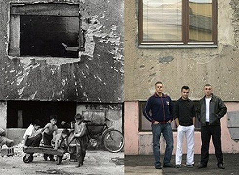 Gervasio Sanchez argazkilariaren “Sarajevo, gerra eta bakea” erakusketa zabaldu dute udaletxean