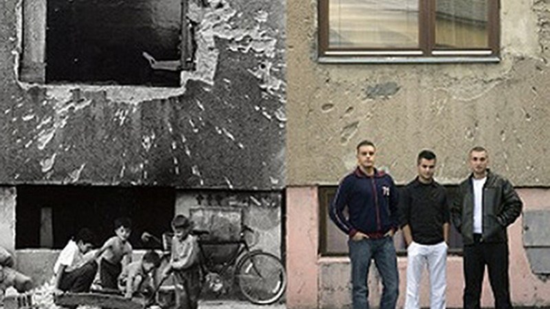 Gervasio Sanchez argazkilariaren “Sarajevo, gerra eta bakea” erakusketa zabaldu dute udaletxean