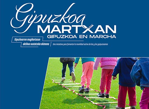 Gipuzkoa Martxan, mugikortasun aktiboa sustatzeko kanpaina Eibarren egongo da asteburuan