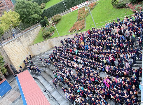 Gipuzkoa osotik etorritako jubilatuak bildu dira gaur Eibarren