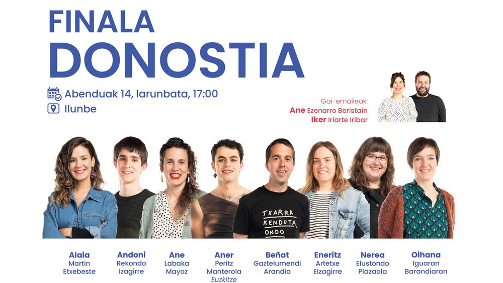 Gipuzkoako Bertsolari Txapelketaren finalerako sarrerak zozketatzen ditugu