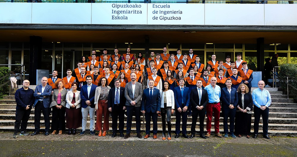 Gipuzkoako Ingeniaritza Eskolako graduazio ekitaldia ospatu dute