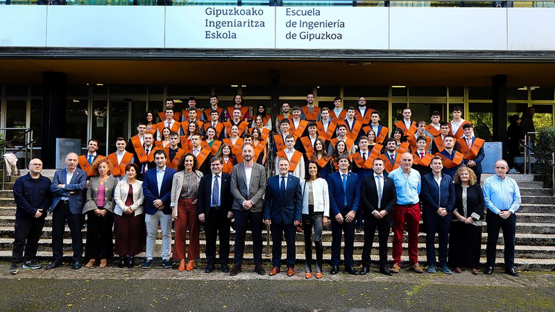 Gipuzkoako Ingeniaritza Eskolako graduazio ekitaldia ospatu dute
