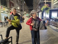 Giro ederrean ospatu dute Gaztainerre AEK euskaltegikoek