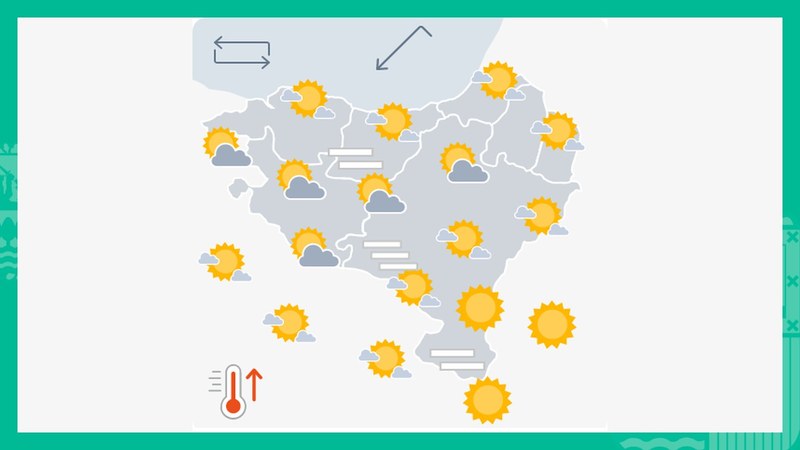 Giro eguzkitsua nagusituko da