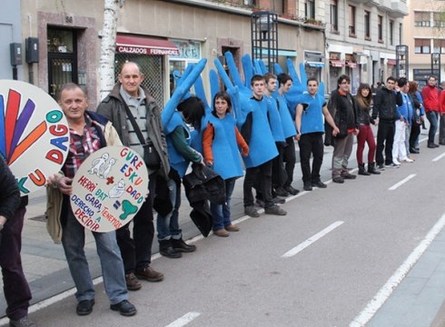 Giza-katearen entsegua egingo da zapatuan 18.30etan