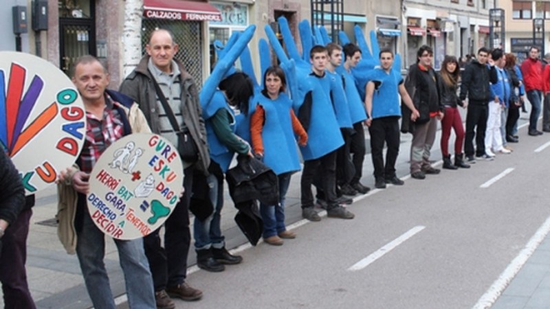 Giza-katearen entsegua egingo da zapatuan 18.30etan