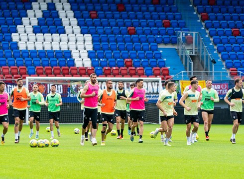 Gizonezkoen Eibar KE-k hiru entrenamendu saio izango ditu Santanderrera joan aurretik