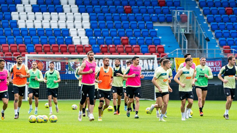 Gizonezkoen Eibar KE-k hiru entrenamendu saio izango ditu Santanderrera joan aurretik