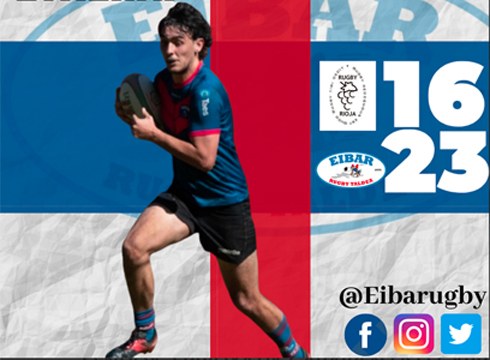 Gizonezkoen Eibar Rugbyk garaipen garrantzitsua eskuratu zuen Logroñon