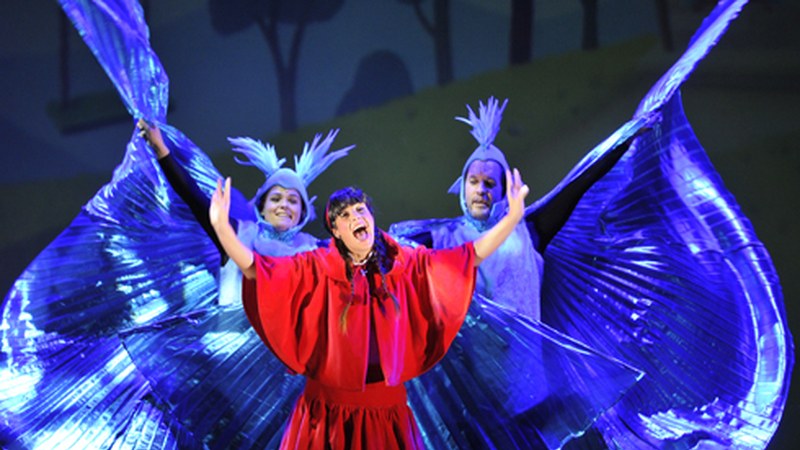 Gluglu taldearen "Txanogorritxo" antzezlana gaur Coliseoan