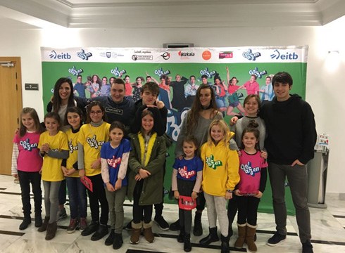 Go!azen telesaileko protagonistak Basakabitik Eibarrera etorri ziren