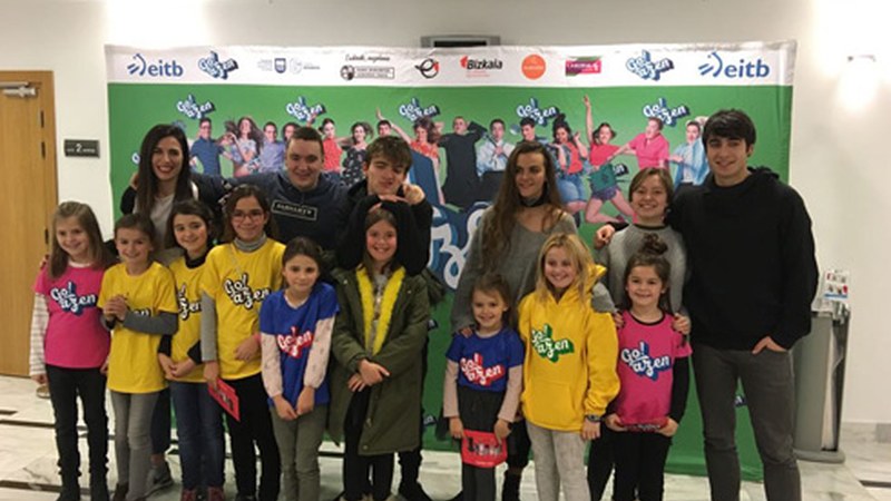 Go!azen telesaileko protagonistak Basakabitik Eibarrera etorri ziren